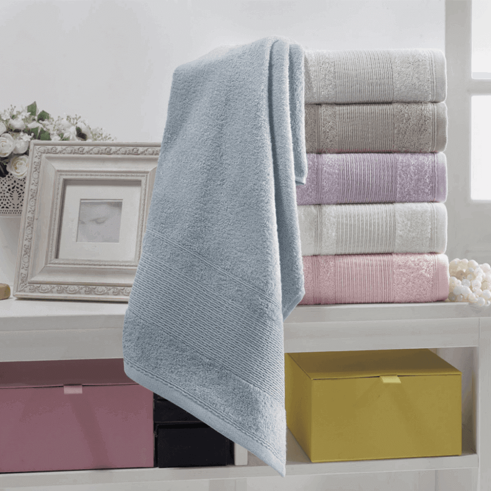 Aryıldız Home Bambu Casual Lila Havlu 85X150 - Aryıldız