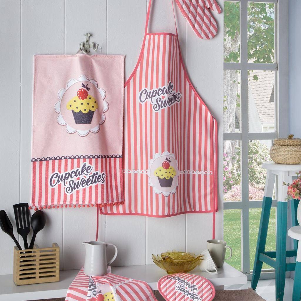 Aryıldız Home Cupcake Önlük Seti - Aryıldız