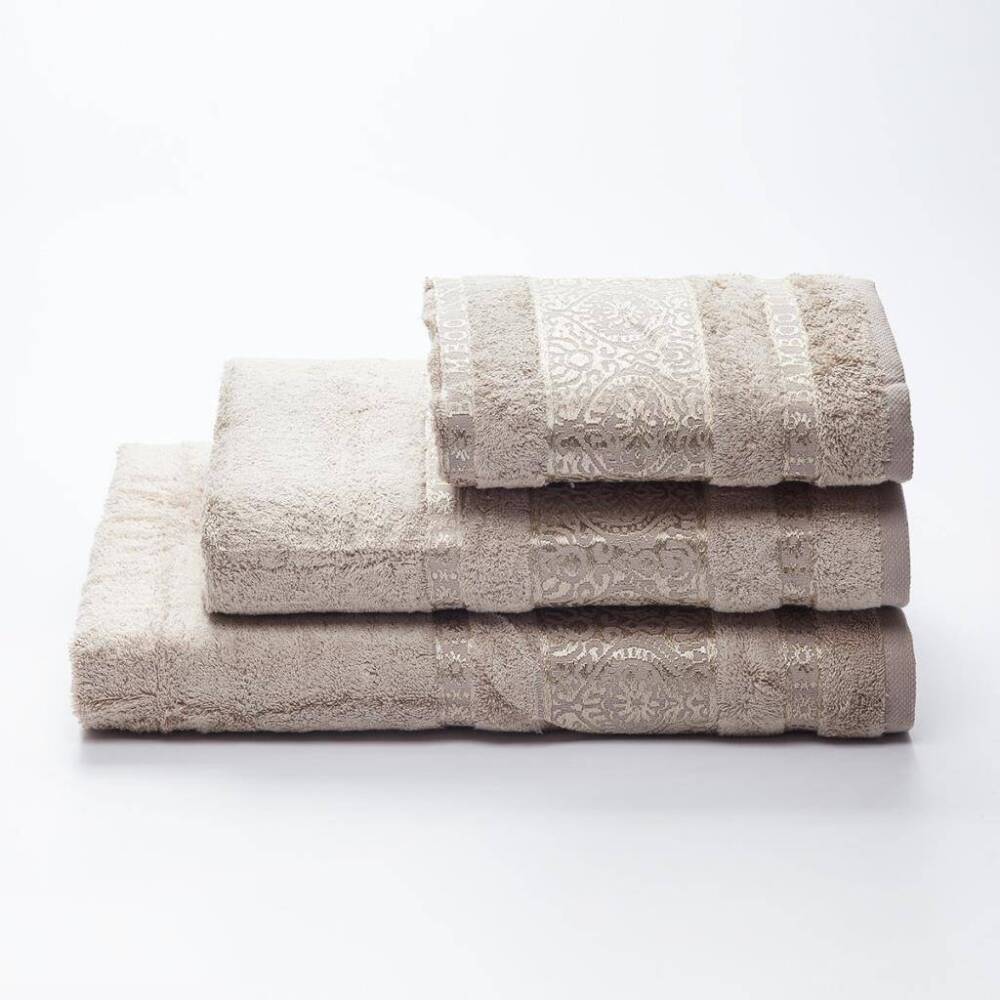 Bambu Luxury Havlu 90x150 Bej - Maxstyle