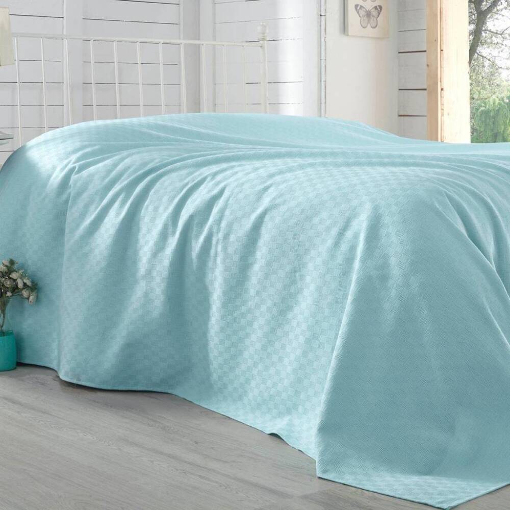 Lux Bambu Pike Mint Çift Kişilik 220x230 Cm - Maxstyle