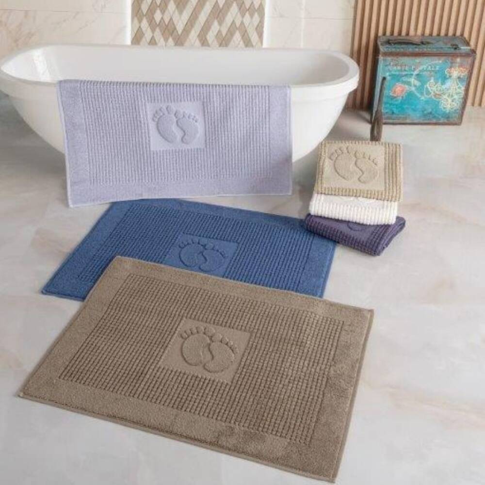Maxstyle Banyo Paspası 50X70 cm Ayak İzli - Maxstyle