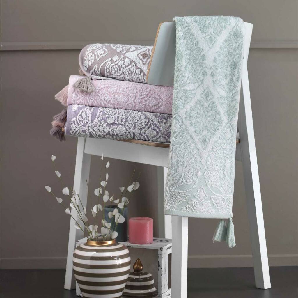Maxstyle Fresko Yeşil Cotton Havlu - Maxstyle