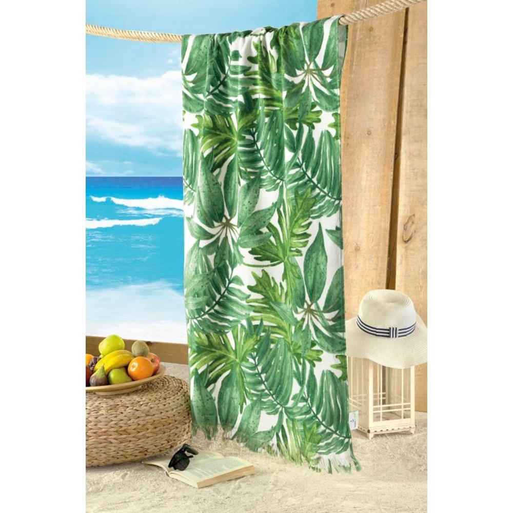 Maxstyle Kadife Plaj Havlusu Hawai 70x160 Cm - 2