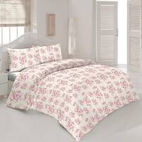 Maxstyle Terry Cotton Flora Çift Kişilik Nevresim Takımı - 1