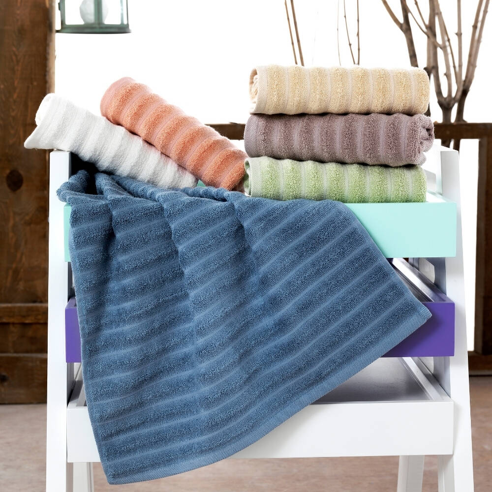 Microcotton Royal Havlu 70x140 Mavi - Maxstyle