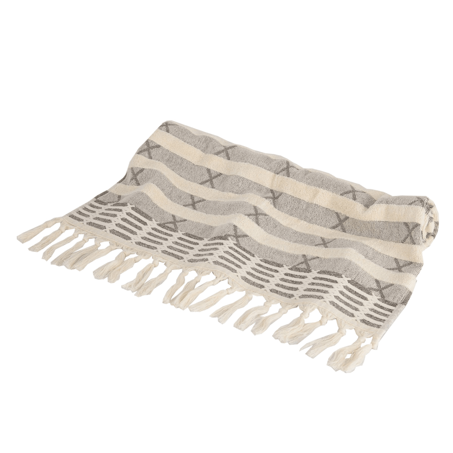 Palm Havlu Bej 50x80 D-15938 - Primanova