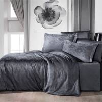 Saınt Louıs Prestige Antrasit Çift Kişilik Nevresim Takımı 200x220 Cm - 1