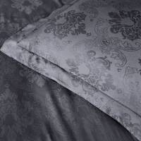 Saınt Louıs Prestige Antrasit Çift Kişilik Nevresim Takımı 200x220 Cm - 2
