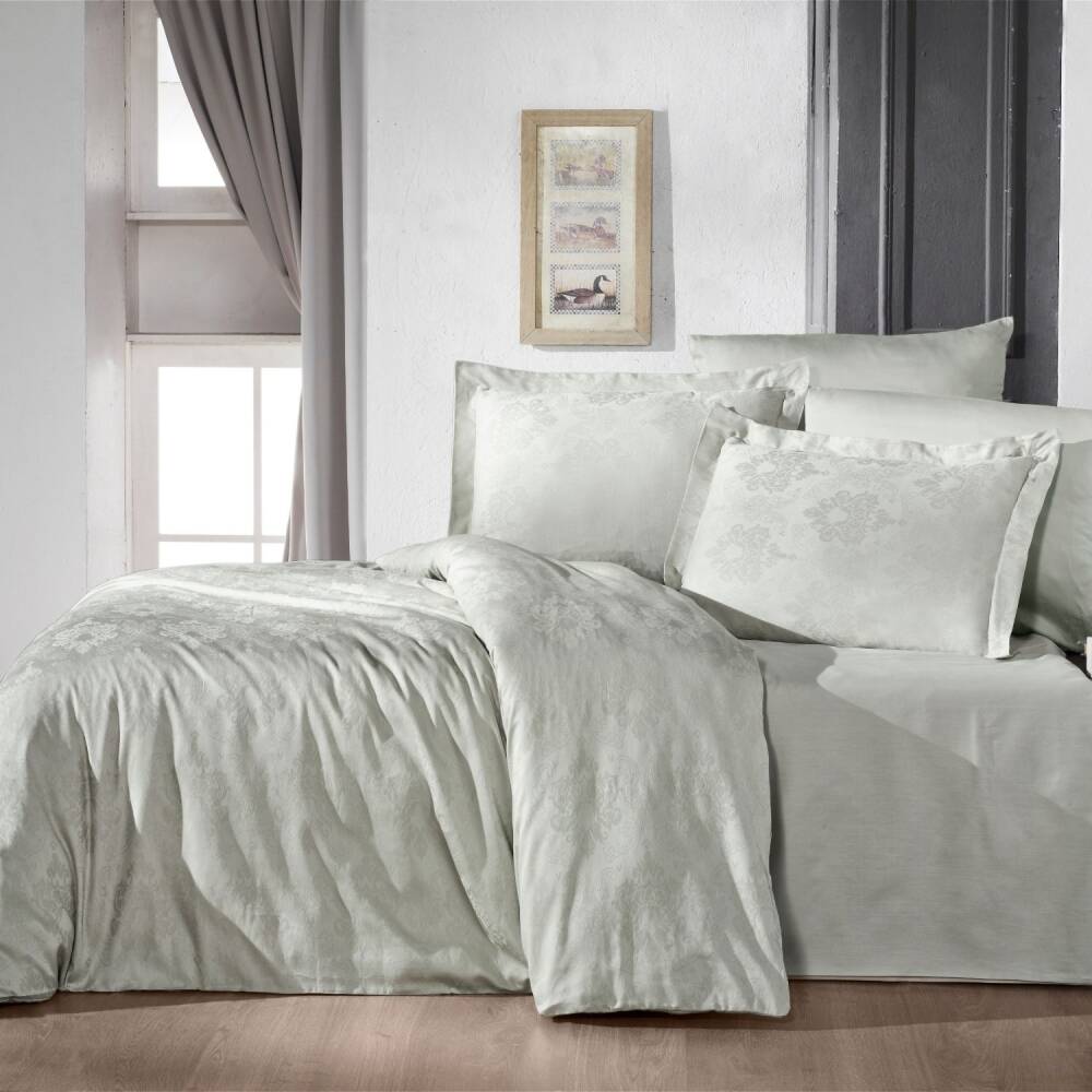 Saınt Louıs Prestige Koyu Yeşil Çift Kişilik Nevresim Takımı 200x220 Cm - SAINT LOUIS