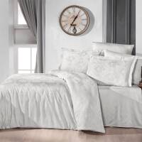 Saınt Louıs Prestige Krem Çift Kişilik Nevresim Takımı 200x220 Cm - 1