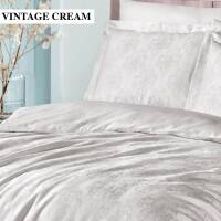 Saınt Louıs Vintage Krem Çift Kişilik Nevresim Takımı 200x220 Cm - 2